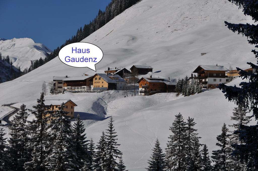 Apartament Haus Gaudenz Warth  Zewnętrze zdjęcie